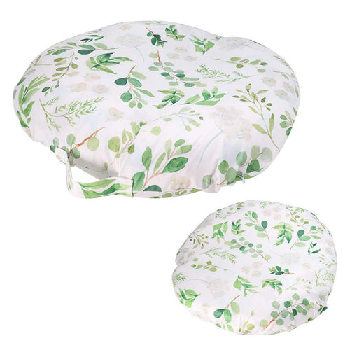 TANOFAR Green Leaf Lounger Cover for Newborn, Breathable & Reusable Removable Slipcover for Baby, Snugly Fit