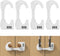 HoneSecur 4 Pack U-Shaped Cabinet Locks with Combination Baby Proofing Cabinet Lock Child