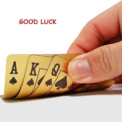 1pc Waterproof Plastic Poker Playing Cards - PET Table Games for Halloween/Thanksgiving Day