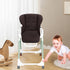 Generic High Chair Cover, Dining Seat Protector, Versatile Size Waterproof PU Leather Cushion Soft Padding, PU Material
