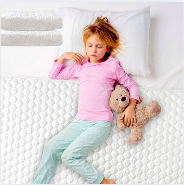LegacyHOME Toddler Mattress Pads - 2 Pack, XL Bed Pads for Potty Training