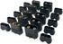 5Pair Black Amass XT90 XT-90 Male Female Bullet Connectors Power Plug with Heat Shrink for RC Lipo Battery