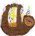 Unique Sloth-Shaped Drum Piñata - 1 Pc, Colorful Design, Perfect for Kids Birthdays & Celebrations