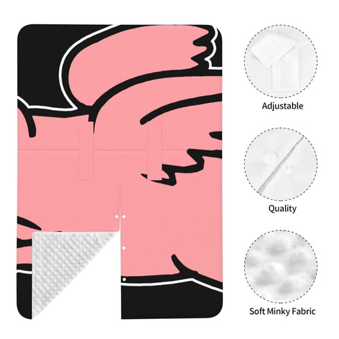 Zhbvncp Flying Pig Baby Car Seat Cover & Breastfeeding Nursing Cover - Breathable Stretch Fabric Multi-Use Nursing
