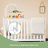 ZYATKSML 12 Crib Mobile, Baby Mobile with Lullabies, Musical Baby Crib Mobile for Boys or Girls, Safari Animals Crib