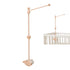 Wooden Baby Crib Mobile Arm, 31 Inch, Solid Beech Wood, 360 Rotatable,