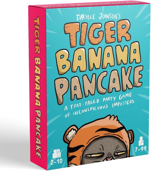 Tiger Banana Pancake - Fast Reaction Card Game for Family Game Night (2-10 Players)