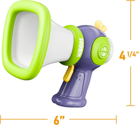 3 4 5 6 7 8 iPlay, iLearn Kids Voice Changer Toy, Toddler Megaphone W/ Fun Sounds Effect, Voice Changing Device Novelty