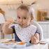 PandaEar 7 Pack Baby Led Weaning Spoons, Silicone Self Feeding Utensils for Toddlers