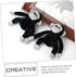2pcs Plush Monkey Keychains, Stuffed Orangutan Gorilla Keyrings, Cute Animals for Backpacks, Monkey Stuffed Animal