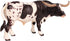Flormoon Realistic Texas Longhorn Bull Animal Figures, Plastic Early Educational Toys Cupcake Topper for Kids