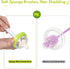 8 Pcs Sponge Nipple Bottle Brushes, Baby Bottle Brush with Nipple Cleaner and Straw Brushes