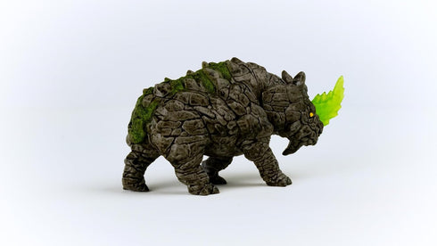 Schleich Eldrador Battle Rhino - High-Intensity Realistic Fantasy Rock Tough Action Figure for Kids Age 7+