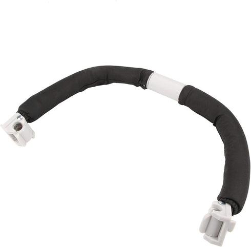 Baby Stroller Bumper Bar, Armrest Handle, Crossbar Accessories for Baby Carriage (Black)