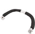 Baby Stroller Bumper Bar, Armrest Handle, Crossbar Accessories for Baby Carriage (Black)