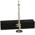Dselvgvu 5.39") Miniature Flute with Stand and Case Brass Mini Musical Instrument Flute Replica Collectible Figurines