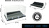 Black Display Case for Minifigure Action Figures - Perfect for LEGO Collectors