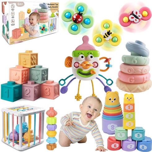 ELLECK Baby Toys 6-12 Months, Montessori Toys for Toddlers 1-3 Year Old, Busy