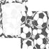 Bseiialft 52 28 White Black Soccer Balls Crib Sheets for Boys Girls Soft and Breathable Cotton Baby Sheets for Standard