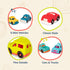 B. toys Happy Cruisers Mini Vehicles - Sports, Police, Pickup, Roadster, Taxi, 4x4 (6 Count)