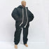 1/12 Scale Male Clothes, Men Hoodie and Pants for 6 Inch Action Figure Body Doll (A)