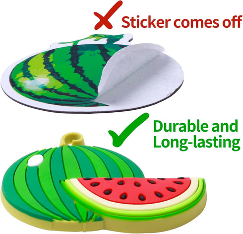 Fridge Magnet for Toddlers 1-3, Strong Rubber Cute Fruit Magnet for Kids, Baby Toys Gift