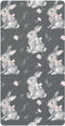 KICPOAY Bunny Bow Flower Easter Toddler Bed Crib Sheets Baby Crib Sheets Cover