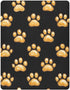 YANENDIE 39 27 Inch Dog Paw Prints Crib Sheets - Boys & Girls Cotton Crib Sheet for Standard Crib and Toddler