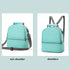 WTWU Backpack Portable Insulated Breast Milk Storage Keeps Milk Freshing for Nursing Moms Large Capacity Compartments