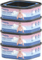 Omlishy Jumbo Square Bags Refill Compatible with Diaper Genie Compact, Select Pails (Not