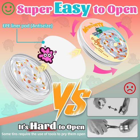 PM001 WATERELF Play Putty Slime for Kids, Fidget Sensory Artistic Therapy Putty Toys for Boys Girls Adults, Stress
