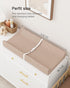 Cozy YACODAVO Wipeable Baby Changing Pad for Dresser and Table, Diaper Changing Pad with Waterproof & Wipe-Clean