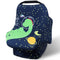Metplus Car Seat Canopy Nursing Cover for Babies, Soft Stretchy Breastfeeding Cover for Boys, Girls, Infant Shower Gifts