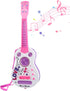 M SANMERSEN Kids Electric Guitar 4 Strings Musical Toy with Flash Light, Educational Gift for Boys Girls Children