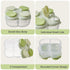 Formula Dispenser No-Spill with Four Compartment, Infant Milk Powder Dispenser Portable On The Go, Kids Snack Formula