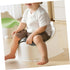 Portable Boy Girl Toilet Seat Boy Girl Training Potty with Non-Slip Base Lightweight Design for for Promotes
