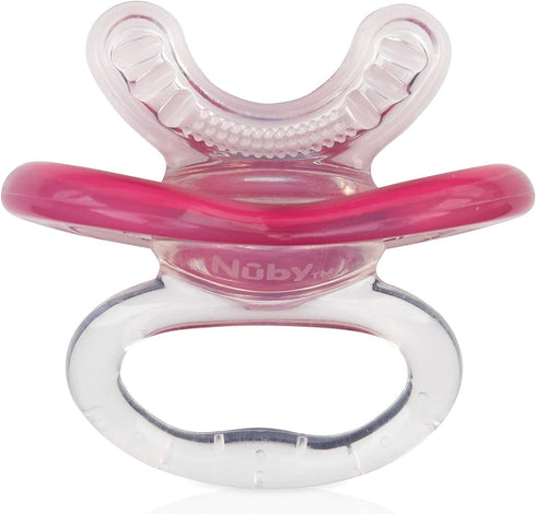 Nuby 2-Pack Gum-EEZ Pacifier Teethers, Colors May Vary