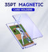 Basthalan 50ct 35pt Magnetic Card Holder, One Touch Card Holder, U-V Protectors Hard Plastic for Trading Cards, Magnet