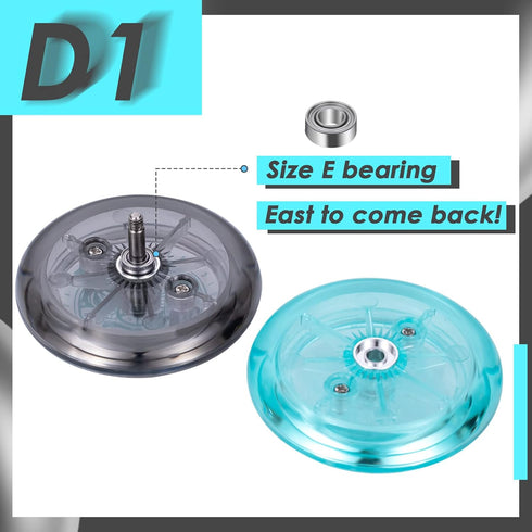 Looping Yoyo D1 Responsive Yoyo for Kids - 2A Loop Yo-yo for Beginners, Easy to Play Basic String Tricks, 12 Strings