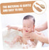 WEKAMOS 1Set Hair Brush with Soft Bristles for Gentle Grooming Handle Bathing Kit for Newborns and Easy to Clean Comb