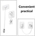 Upgrade 2025 Window Door Lock, 2Pcs Adhesive Cable Restrictor with Keys, Baby Child Safety Anti-Theft Lock
