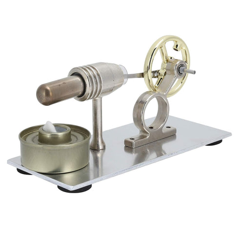 Stirling Engine Motor Education Model, Low Temperature Electricity Generator