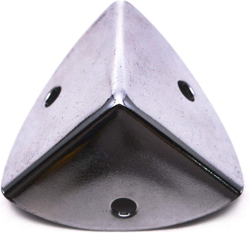 T Tulead Silver Corner Protectors, Pack of 8, 1.1"x1.1"x1.1" with Screws for Cabinet Edge Guard