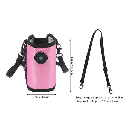 ZJchao Portable Heating Milk Bottle Bag Digital Display Temperature Adjust Baby Bottle Warmer for Home Travel PU Bottle