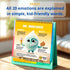 Emotion Flipbook for Kids: Manage Your Feelings Better with Feelings Builder - Great for Home, School & Therapy