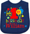 First Birthday Boy Bib Smash Bib Personalized with Baby Name