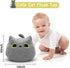 12" Kawaii Gray Cat Plush Pillows Toys, Cute Soft Stuffed Animals for Kids Gifts, Home Car Decoration