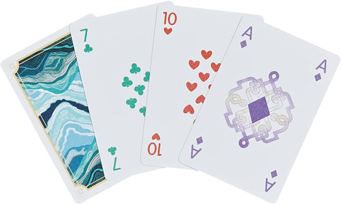 Bohwa Card, Tichu Board Game + Card Case - 100% Waterproof Plastic Playing Cards, 1 Deck + 1 Case