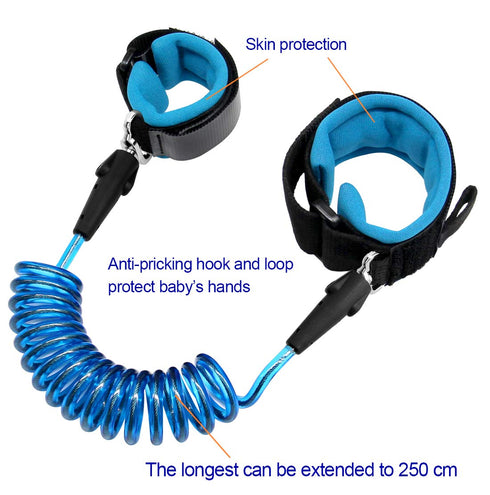 Blisstime Toddler Safety Wrist Link - Freedom and Security for Kids