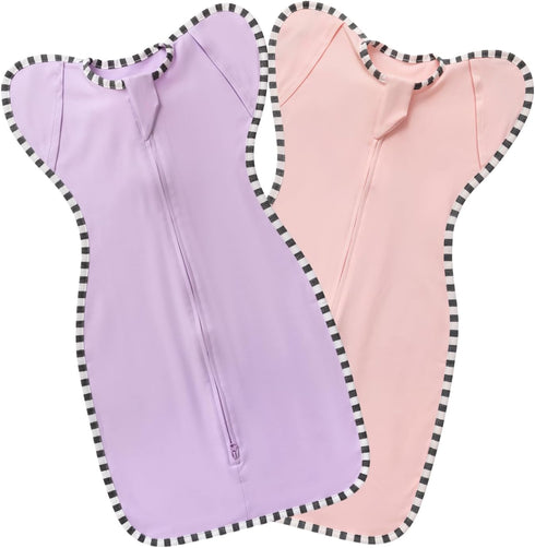 Blackleaf baby Baby Swaddle Blanket for Newborns and Infants,2-Piece Set Infant Pajamas,Bidirectional Zipper,Easy to